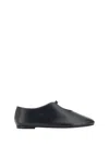 Givenchy 4g Liquid Nappa Leather Ballet Flats In Black