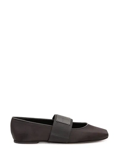 Givenchy Ballet-inspired Sandals With Square Toe And Strap In Multi