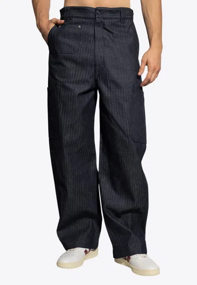 GIVENCHY BALLOON WASHED JEANS