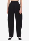 Givenchy Balloon Wool Pants In Black