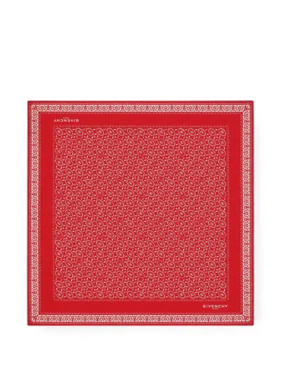 Givenchy Bandana In Cotton In Red