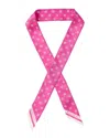 Givenchy Bandeau Silk Scarf In Pink