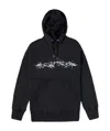 Givenchy Barbed Wire Printed Hoodie In Black
