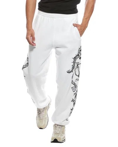 Givenchy Baroque Print Jogger In White