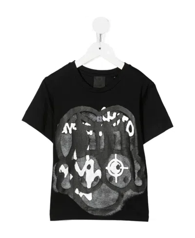 Givenchy Bart Cartoon-print T-shirt In Black
