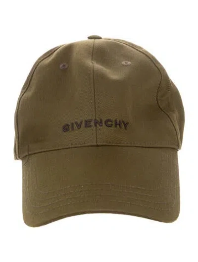 Pre-owned Givenchy Baseball Cap In Green