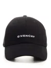 GIVENCHY GIVENCHY BASEBALL CAP WITH EMBROIDERED LOGO
