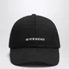 Givenchy Round Visor Cap With Embroidered Logo In Black