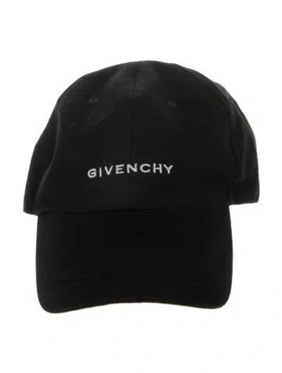 Pre-owned Givenchy Baseball Cap With Logo In Black