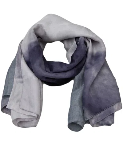Givenchy Baseball Skull Scarf In Gray