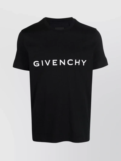 Givenchy Basic Crew Neck Short Sleeve T-shirt In Black