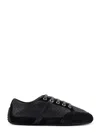 Givenchy Men Baskets Low-top Leather And Suede Sneakers In Black