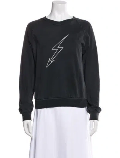 Pre-owned Givenchy Bateau Neckline Sweater In Gray