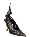 Givenchy Beauw Leather Slingback Pump In Burgundy