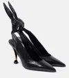 Givenchy Beauw Black Sling Pumps In Black