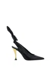 Givenchy Beauw Black Sling Pumps