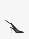 Givenchy Beauw Black Sling Pumps