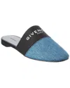 Givenchy Bedford Denim Mule In Blue