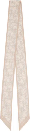 Givenchy Beige 4g All Over Bandeau Scarf