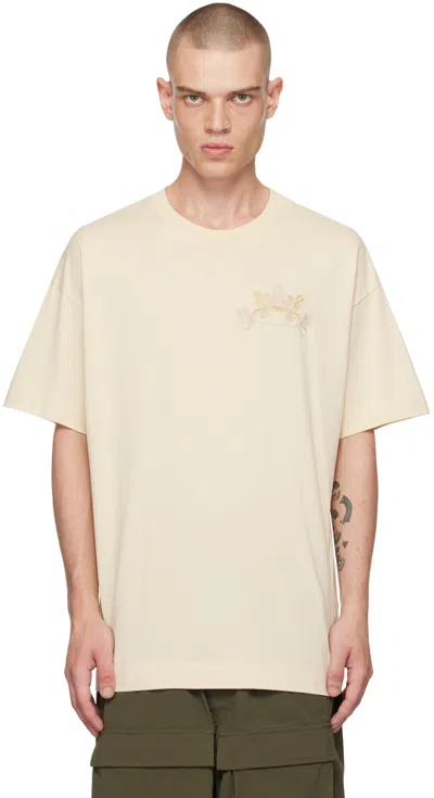 Givenchy Baroque Motif T-shirt In Baroque Motif On The Front