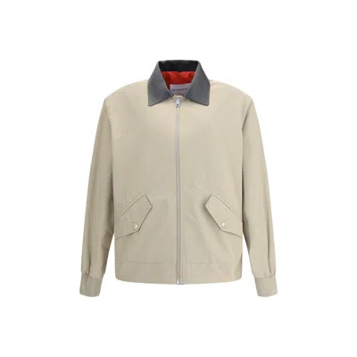 Givenchy Beige Cotton Jackets And Men's Coat In Neutral