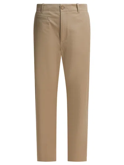 Givenchy Beige Cotton Trousers In Neutral