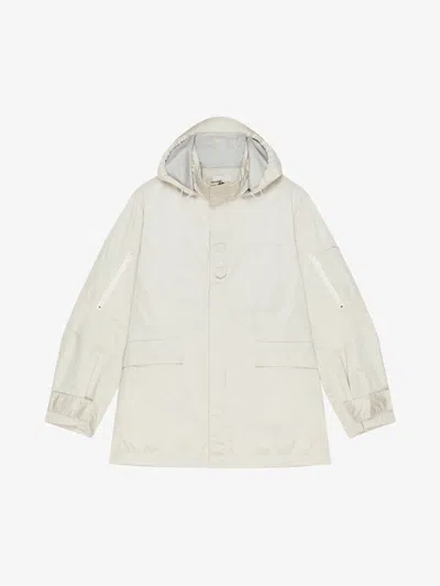 Givenchy Beige Fibres Shell Women's Jacket In Nude