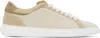 Givenchy Logo-debossed Suede Sneakers In 288-beige/brown