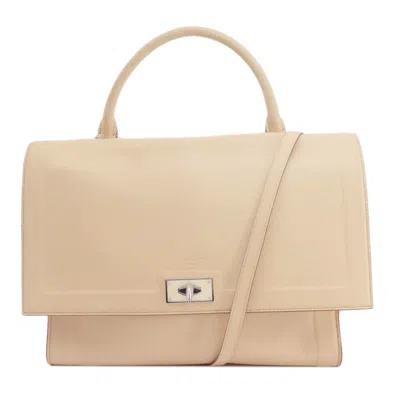 Pre-owned Givenchy Beige Leather Tote Bag ()