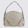 GIVENCHY GIVENCHY BEIGE LEATHER VOYOU MEDIUM SHOULDER BAG