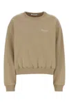 Givenchy Logo-embroidered Cotton Sweatshirt In Nude