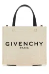 Shop Givenchy Beige Mini G-tote Tote Bag