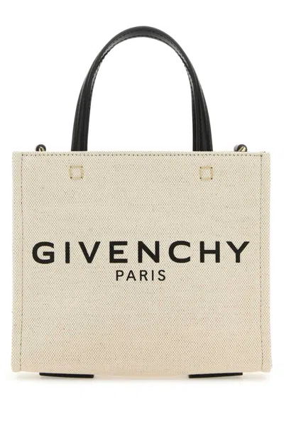 GIVENCHY BEIGE MINI G-TOTE TOTE BAG