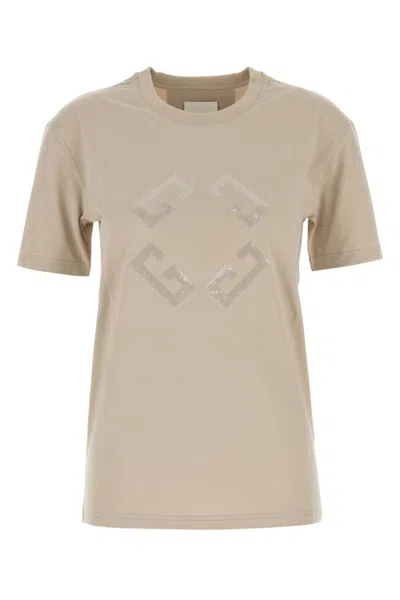 GIVENCHY BEIGE MONOGRAM 72 T-SHIRT