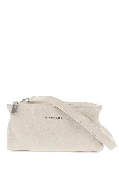 Givenchy Beige Pandora Small Crossbody Bag In Neutral