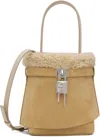 Givenchy Beige Shark Lock Bucket Bag In 231-hazel