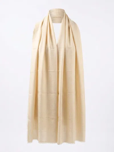Givenchy Beige Silk Women's Scarf