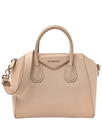 Givenchy Beige Sugar Goatskin Leather Sugar Small Antigona (authentic Pre-  Loved)