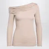 Givenchy Beige Sweater With Bare Shoulder