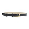 Givenchy Adjustable Belt Gold-tone Buckle In Black
