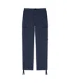 Givenchy Belt Loop Cargo Pants In Navy Blue