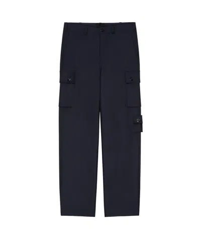 Givenchy Belt-loop Casual Pants In Blue
