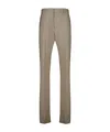 Givenchy Belt Loop Casual Pants In Gray
