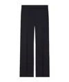 Givenchy Straight-leg Wool-blend Trousers In Blue