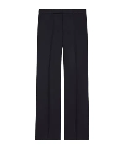 Givenchy Wool Trousers In Blue