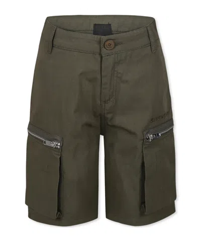 Givenchy Belt-loop Shorts In Black