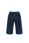 Givenchy Denim Bermuda Short In Blue