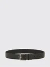 Givenchy Long Leather Belt For Men In Black
