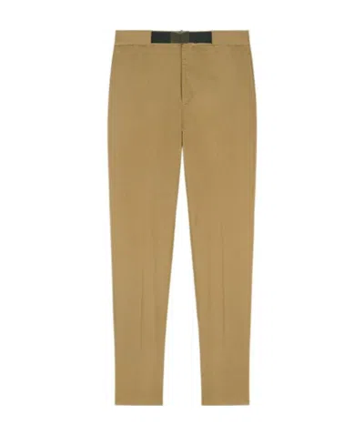 Givenchy Belted Chino Trousers In Nude