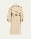 Givenchy Belted Cocoon Trench Coat In Multi